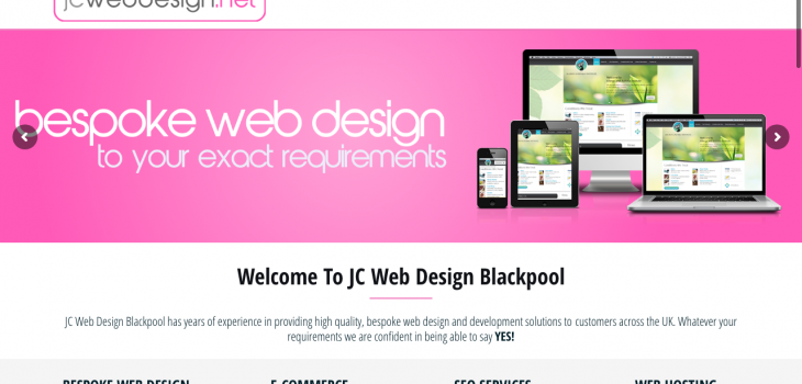 JC Web Design Blackpool