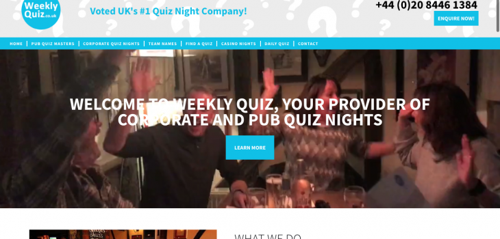 Weekly Quiz